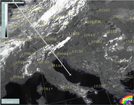 23 June 2002/12.00 UTC - Meteosat VIS image