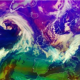 Rapid Cyclogenesis over Central Europe