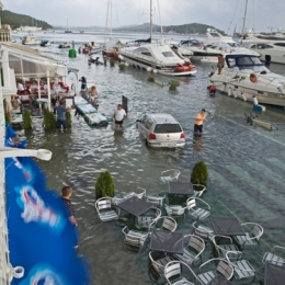 Meteorological perspective of a Meteo Tsunami on Island Losinj in the Adriatic Sea