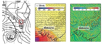 Left image courtesy BOM, centre and right images from Engel et al. 2012